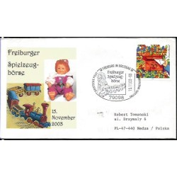 Niemcy 2003, Kolej, kolejnictwo, zabawki. Freiburg
