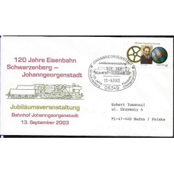 Niemcy 2003, Kolej, kolejnictwo. Johanngeorgenstadt