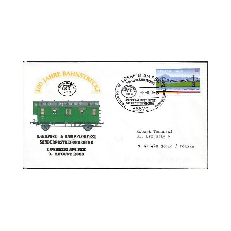 Niemcy 2003, Kolej, kolejnictwo. Losheim