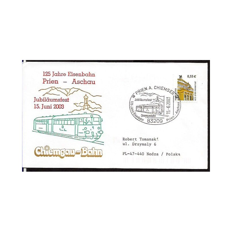 Niemcy 2003, Kolej, kolejnictwo. Prien