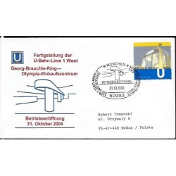 Niemcy 2004, Kolej, kolejnictwo, U Bahn. Monachium