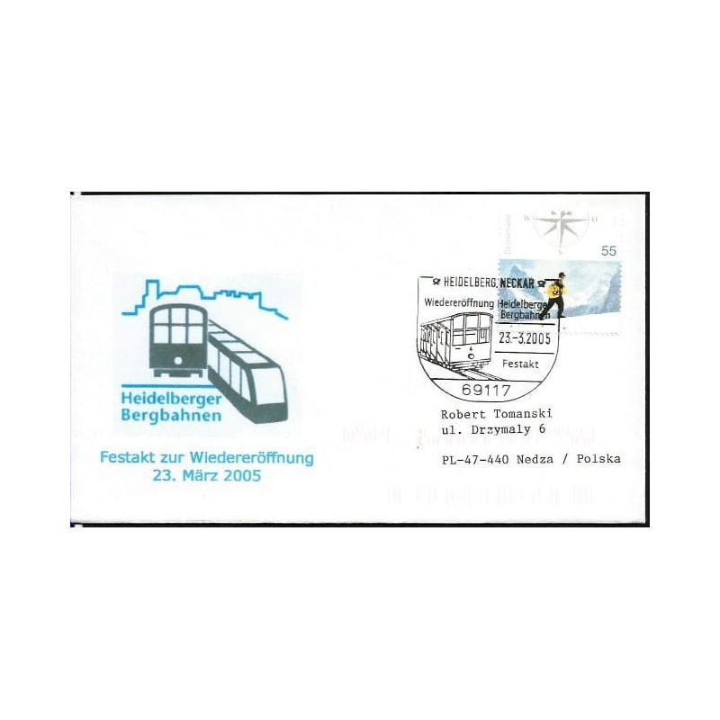 Niemcy 2005, Kolej, kolejnictwo. Heidelberg