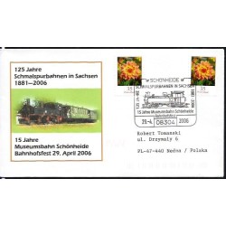 Niemcy 2006, Kolej, kolejnictwo. Schonheide