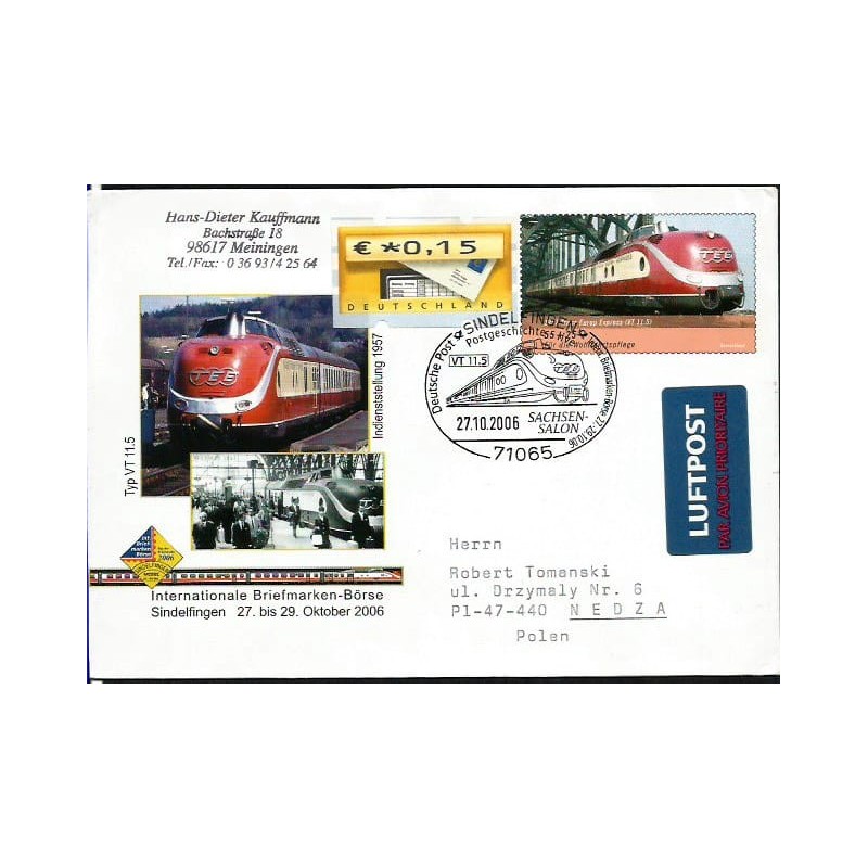 Niemcy 2006, Kolej, kolejnictwo. Sindelfingen