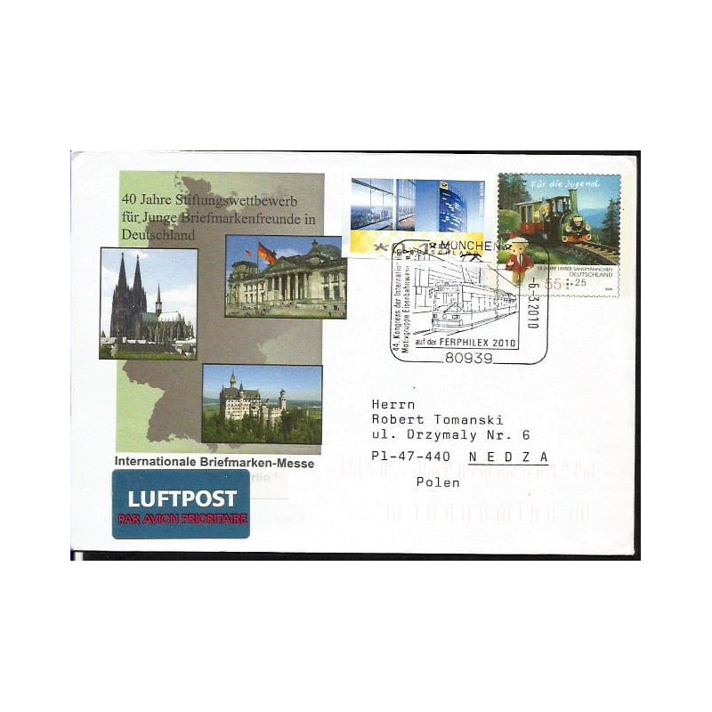 Niemcy 2010, Kolej, kolejnictwo, tramwaj. Monachium