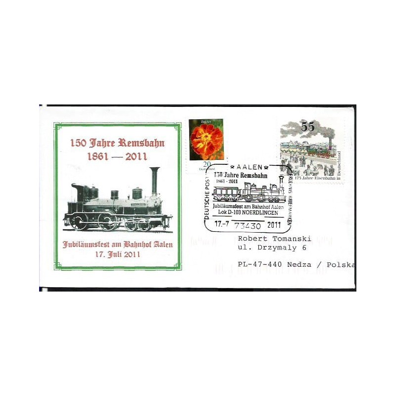 Niemcy 2011, Kolej, kolejnictwo. Aalen