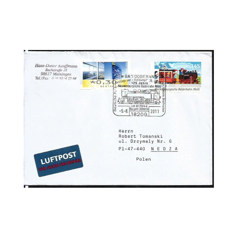 Niemcy 2011, Kolej, kolejnictwo. Bad Doberman