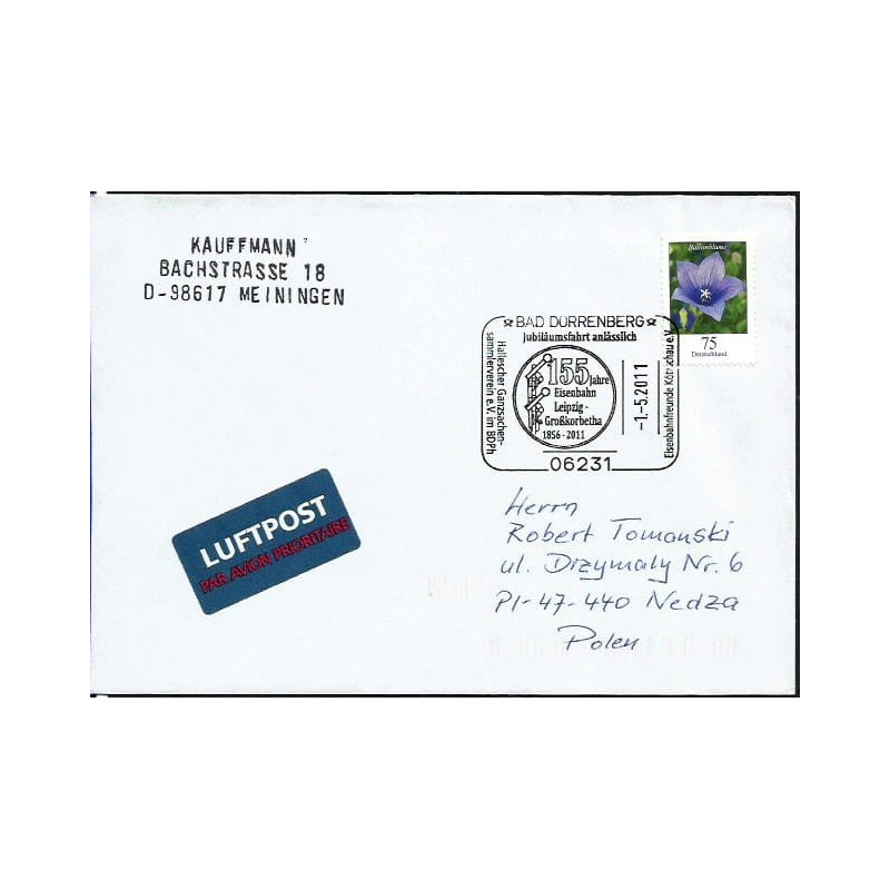 Niemcy 2011, Kolej, kolejnictwo. Bad Durrenberg