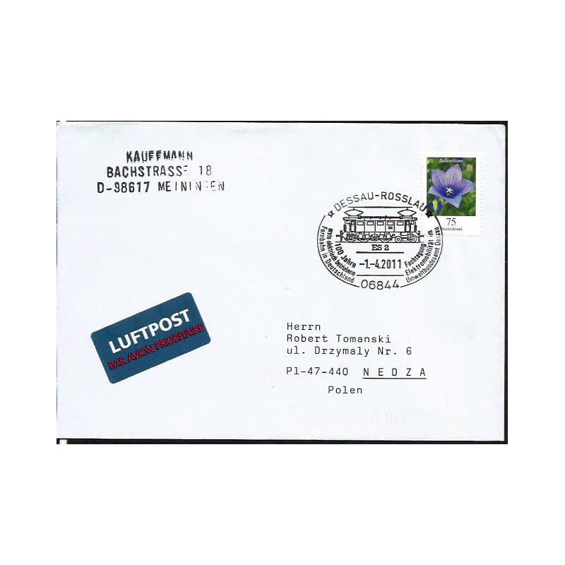 Niemcy 2011, Kolej, kolejnictwo. Dessau