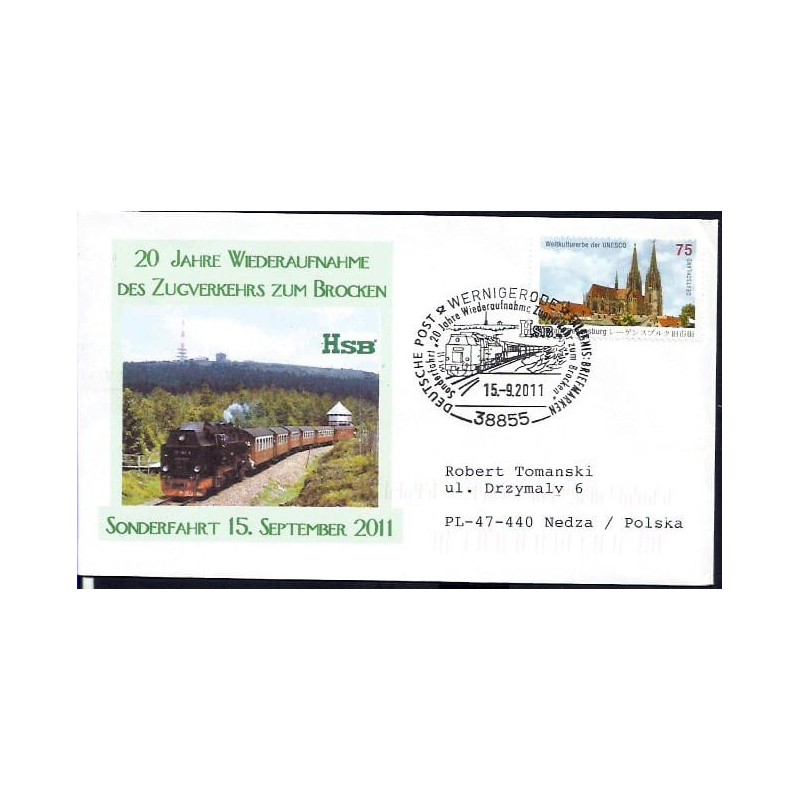 Niemcy 2011, Kolej, kolejnictwo. Wernigerode