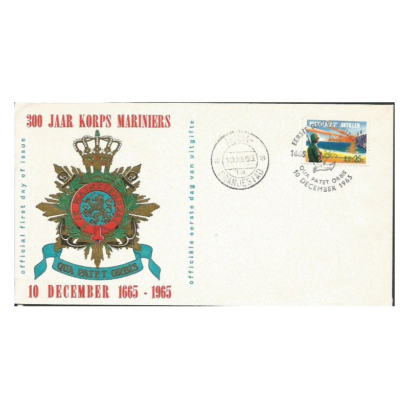 Antyle Holenderskie 1965, Wojsko. FDC