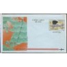 Hiszpania 1982, Aerogram, lotnictwo, mapa, Ameryka Północna.
