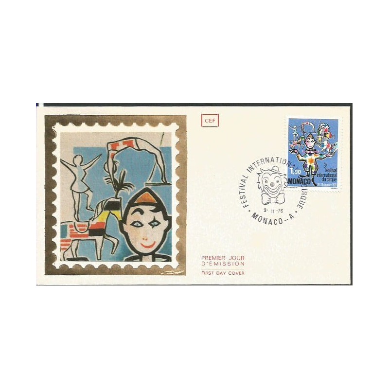 Monako 1976, Cyrk. FDC