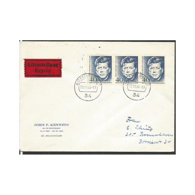 Niemcy 1964, Prezydent Kennedy. Gottingen