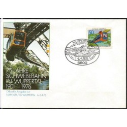 Niemcy 1976, Kolej, kolejnictwo. Wuppertal