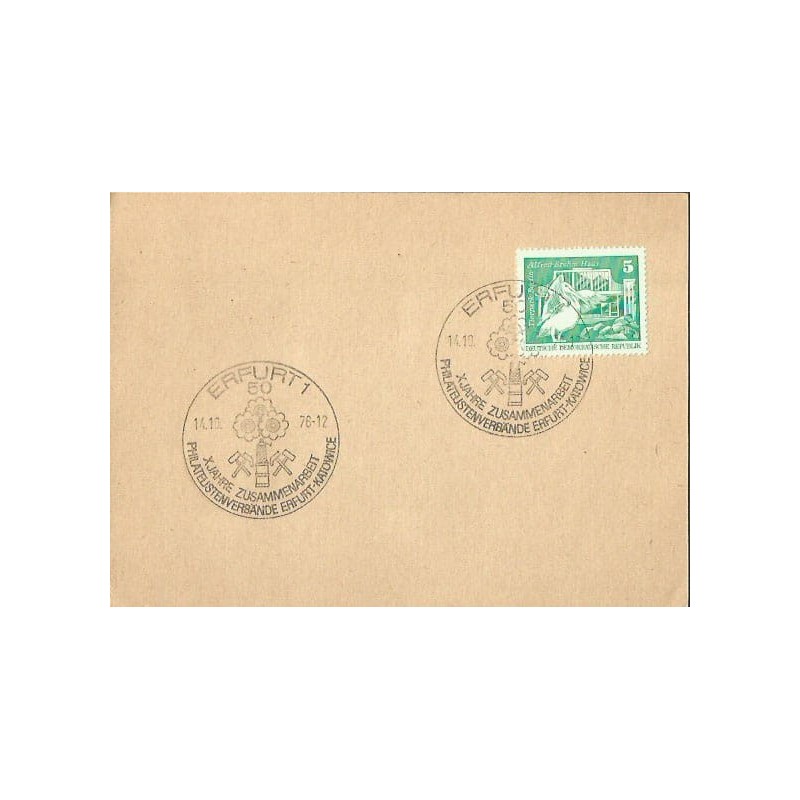 Niemcy NRD 1976, WF Erfurt Katowice. Erfurt