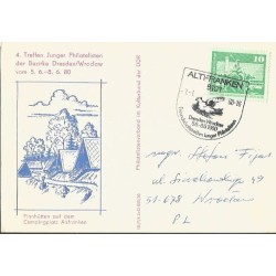 Niemcy NRD 1980, WF Drezno Wrocław. Altfranken