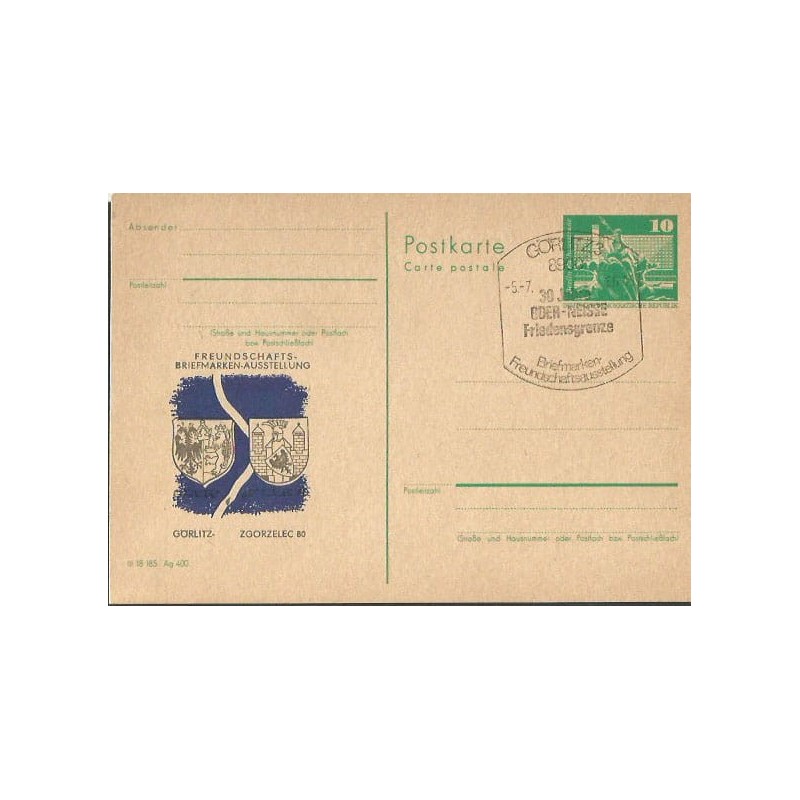 Niemcy NRD 1980, WF Zgorzelec. Poczdam