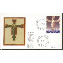 San Marino 1967, Boże Narodzenie. FDC
