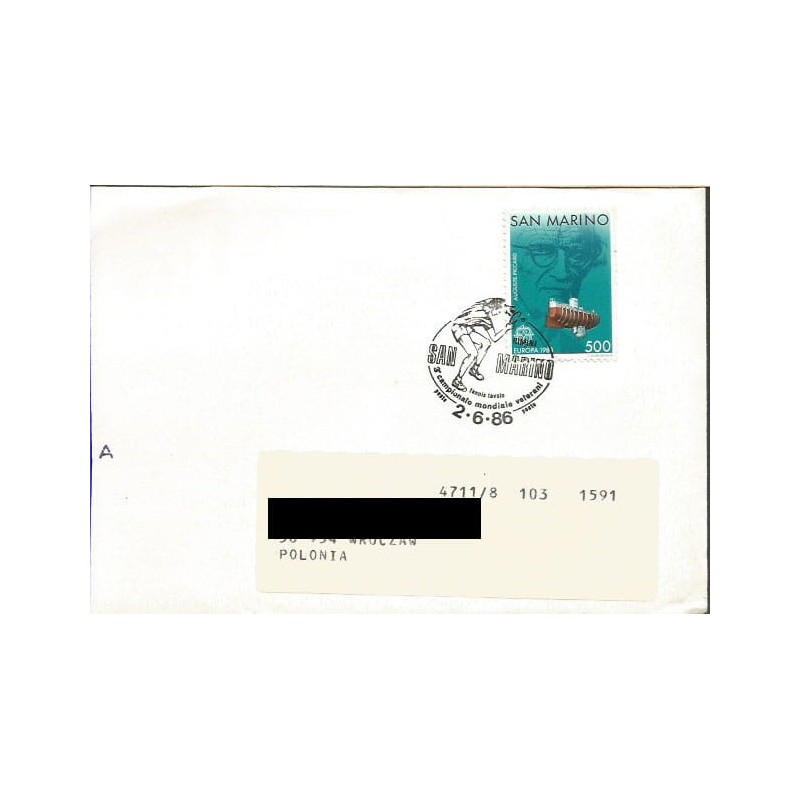 San Marino 1986, Tenis stołowy. San Marino