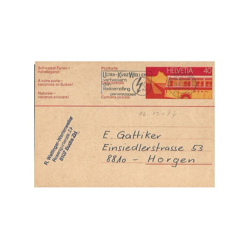 Szwajcaria 1977, Radio, telekomunikacja. Regensdorf