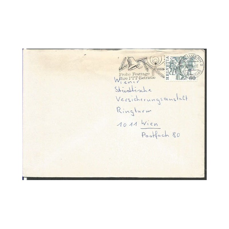 Szwajcaria 1984, Boże Narodzenie. Lucerna