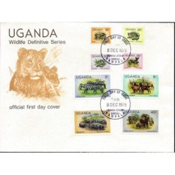 Uganda 1979, Fauna. FDC