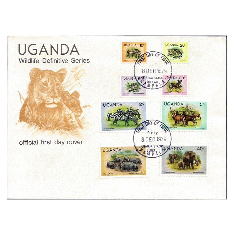 Uganda 1979, Fauna. FDC