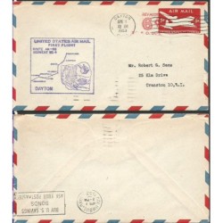 USA 1953, Poczta lotnicza. Dayton