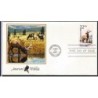 USA 1987, Fauna: jeleń. FDC