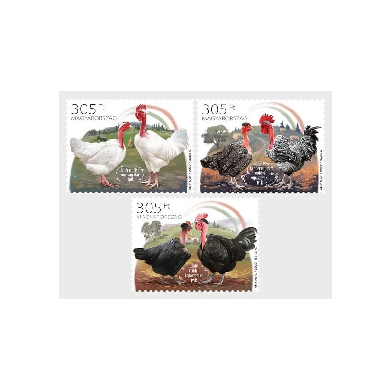 Węgry 2022, Ptaki: drób **