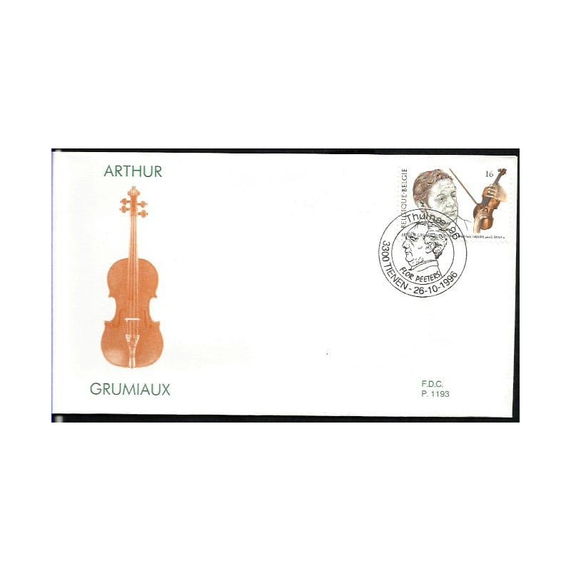 Belgia 1996, Muzyka, A. Grumiaux. FDC