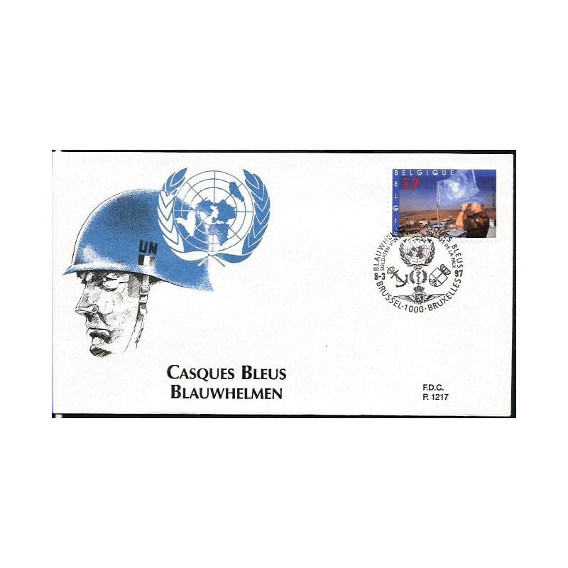 Belgia 1997, ONZ, wojsko. FDC