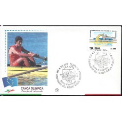 Włochy 1999, Kajak, kajakarstwo, MŚ. FDC