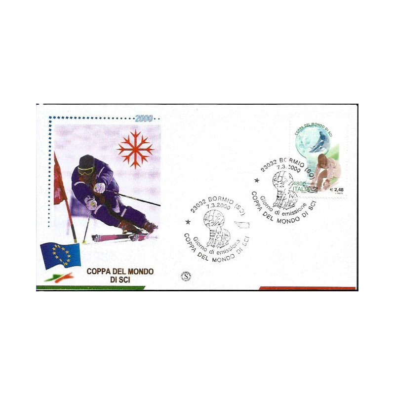 Włochy 2000, Narciarstwo, MŚ. FDC