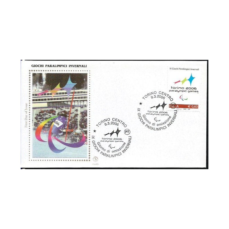 Włochy 2006, Olimpiada zimowa Turyn. FDC
