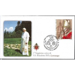 Włochy 2007, Papież Jan Paweł II i Benedykt XVI. Lorenzago
