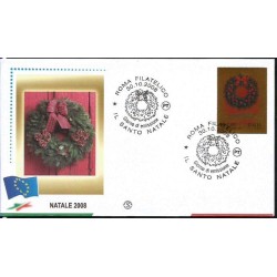 Włochy 2008, Boże Narodzenie. FDC