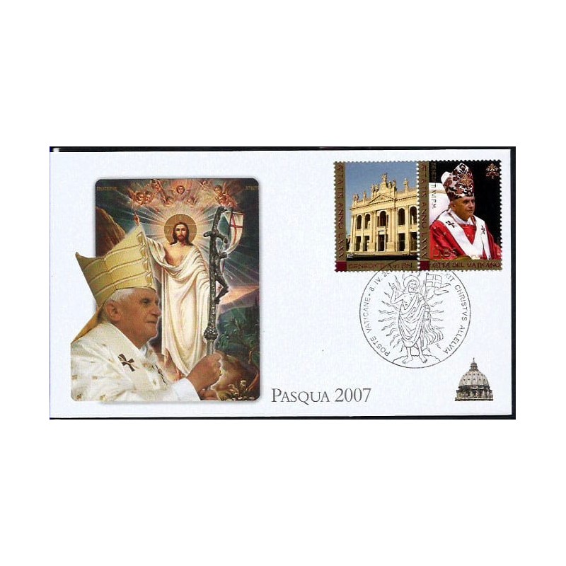 Watykan 2007, Papież Benedykt XVI. Wielkanoc. Datownik