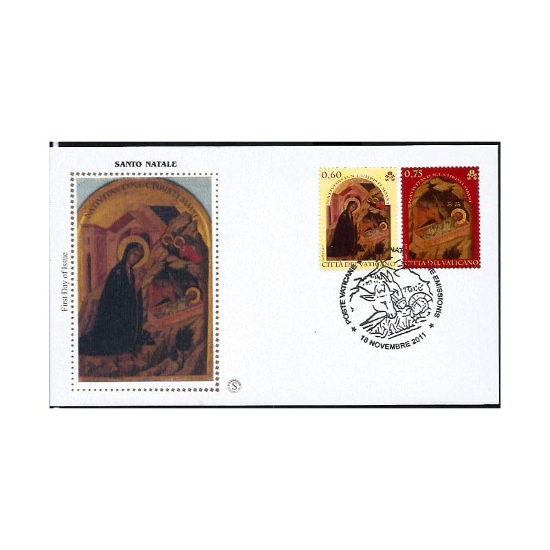 Watykan 2011, Boże Narodzenie. FDC