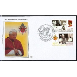 Watykan 2011, Papież Benedykt XVI, święcenia. FDC