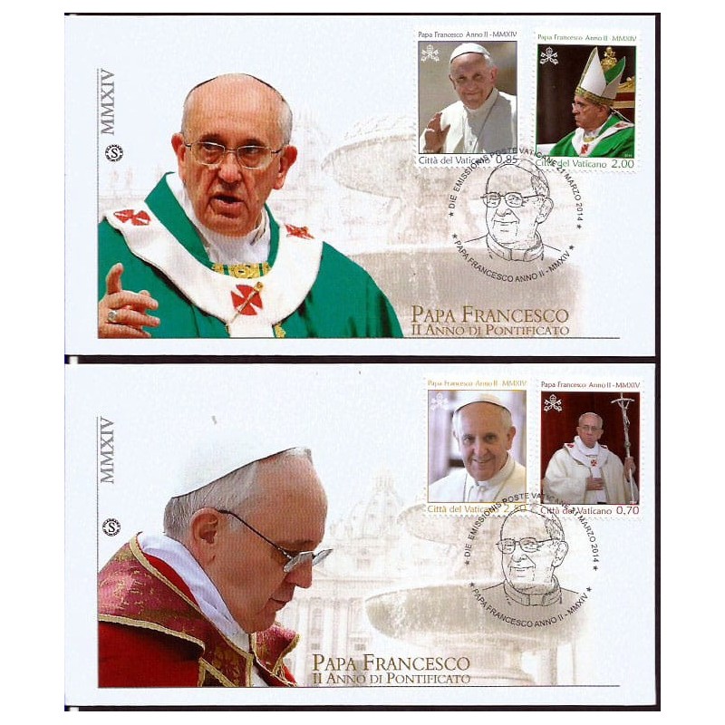 Watykan 2014, Papież Franciszek. FDC