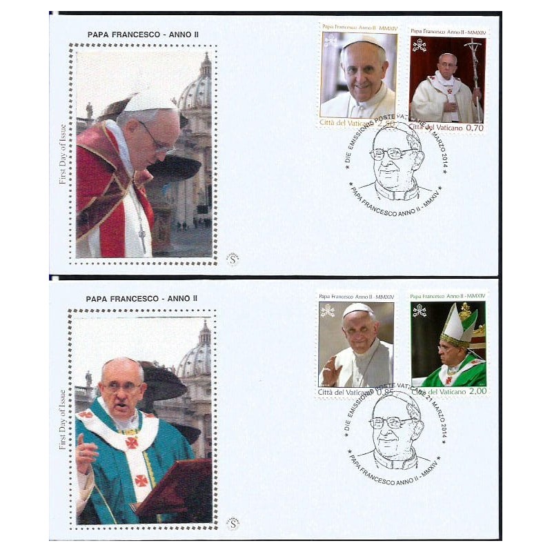 Watykan 2014, Papież Franciszek. FDC