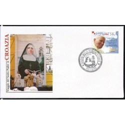 Chorwacja 2003, Papież Jan Paweł II, bł. Maria Petković, pielgrzymka. Blato