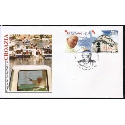 Chorwacja 2003, Papież Jan Paweł II, pielgrzymka. Rijeka