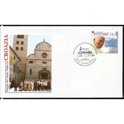 Chorwacja 2003, Papież Jan Paweł II, pielgrzymka. Vukovar