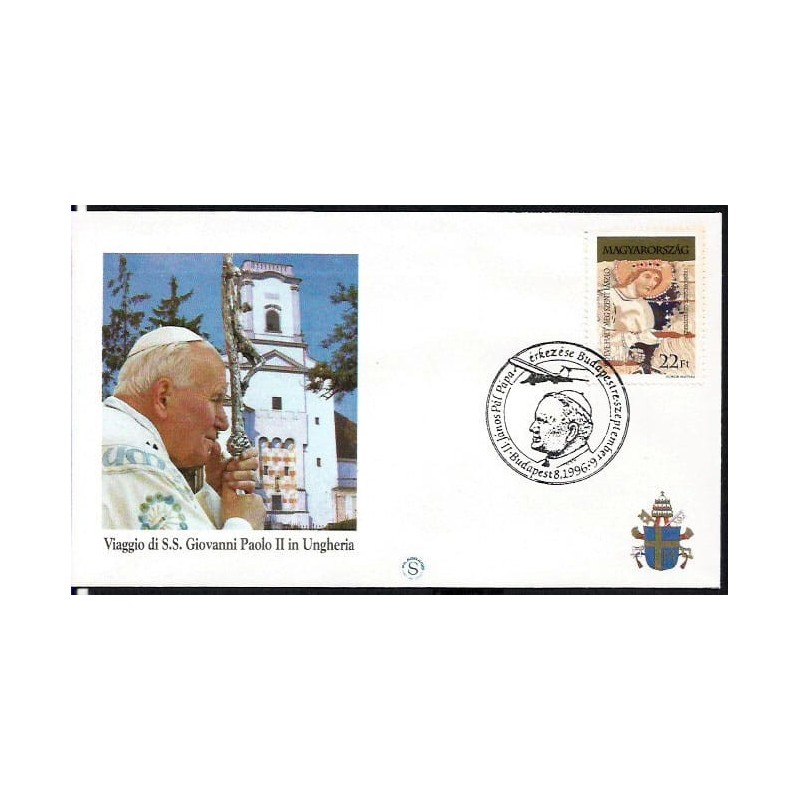 Węgry 1996, Papież Jan Paweł II, pielgrzymka. Budapeszt