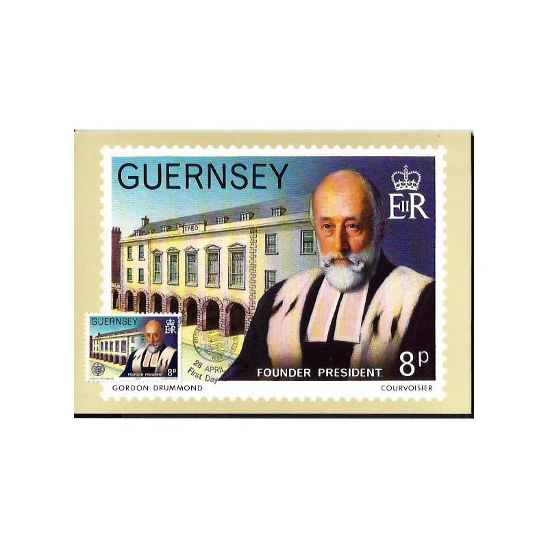 Guernsey 1982, Gordon Drummond, nauka. Karta maksimum