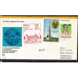 Kongo 1974, Piłka nożna, przelot kadry na MŚ w RFN. Lot