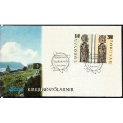 Wyspy Owcze 1980, Cz. SŁANIA. FDC